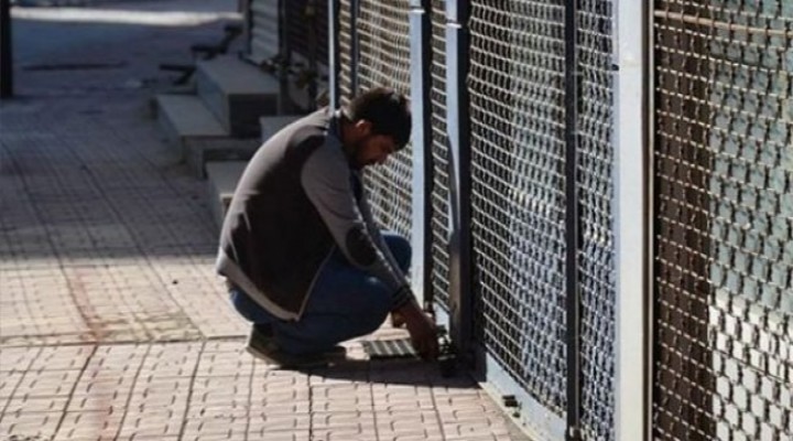 2020’de İzmir’de 6 bin 537 esnaf kepenk kapattı