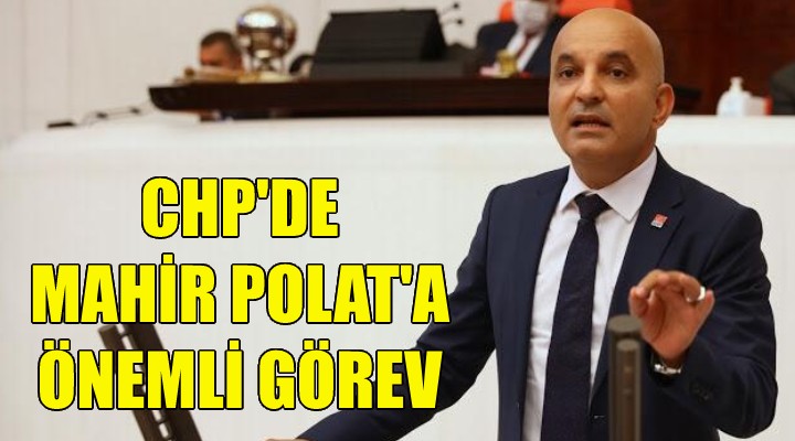 CHP'de Mahir Polat'a önemli görev!