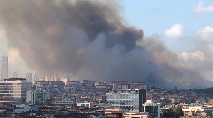 İstanbul Maltepe’de büyük yangın!