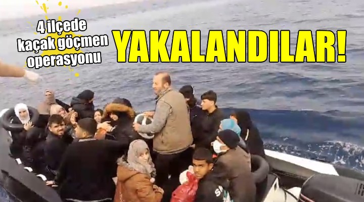 İzmir'de 86 kaçak göçmen yakalandı