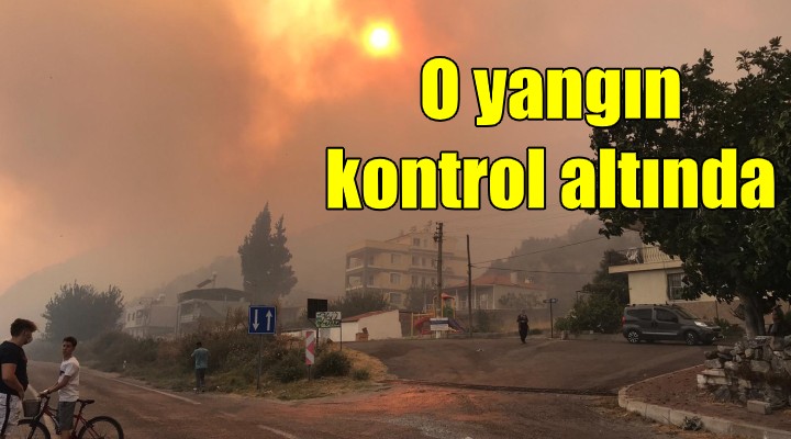 İzmir'de başlayıp Balıkesir'e sıçrayan yangın söndürüldü