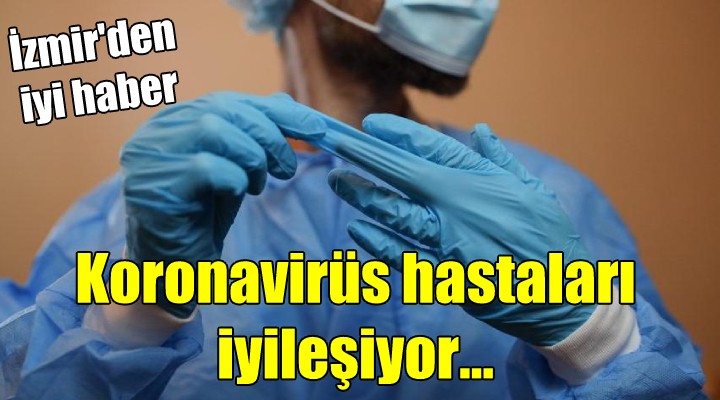 İzmir'den iyi haber.. Koronavirüs hastaları iyileşiyor!