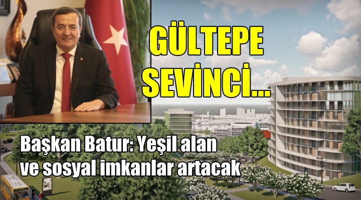 Konak'ta sevinç! Başkan Batur: Yeşil alan ve sosyal imkanlar artacak!