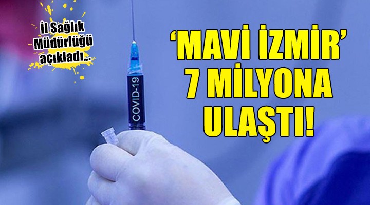 Mavi İzmir 7 milyonu gördü!