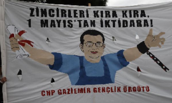 İzmir'de 1 Mayıs coşkusu...