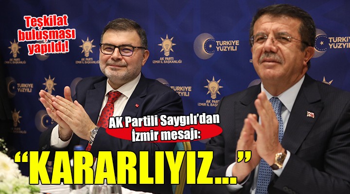 AK Parti İzmir'de teşkilat buluşması...