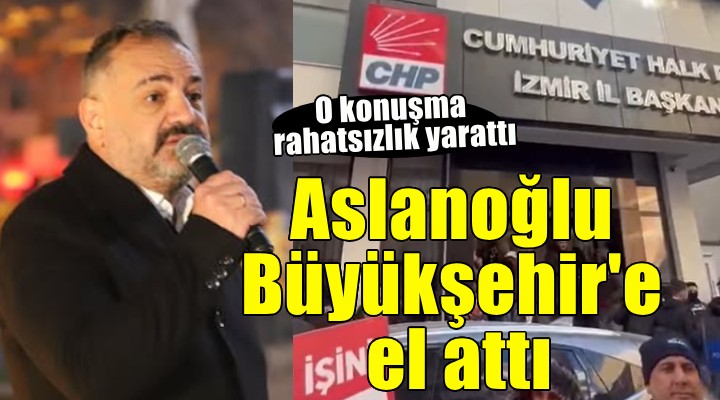 Aslanoğlu, Büyükşehir'e el attı!