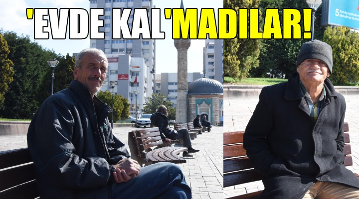 'EVDE KAL'madılar!