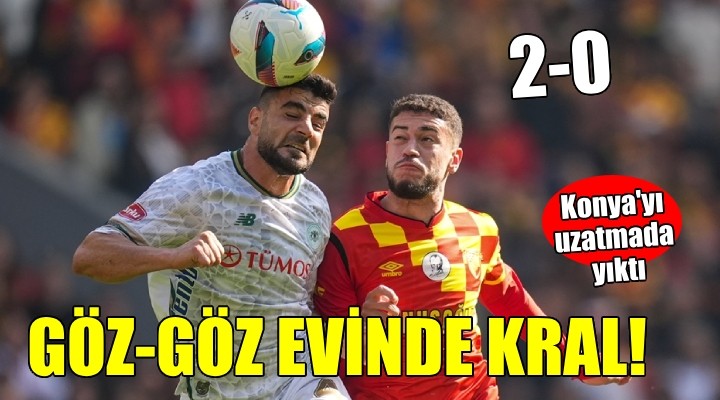 Göztepe evinde 5'te 5 yaptı!