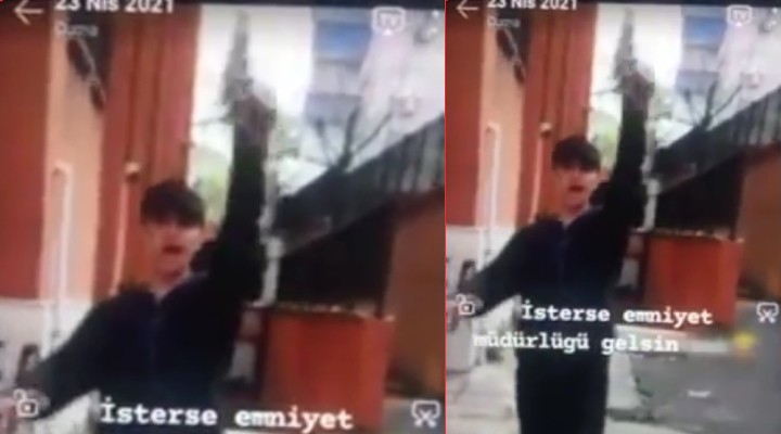 'İsterse emniyet gelsin' demişti, gözaltına alındı!