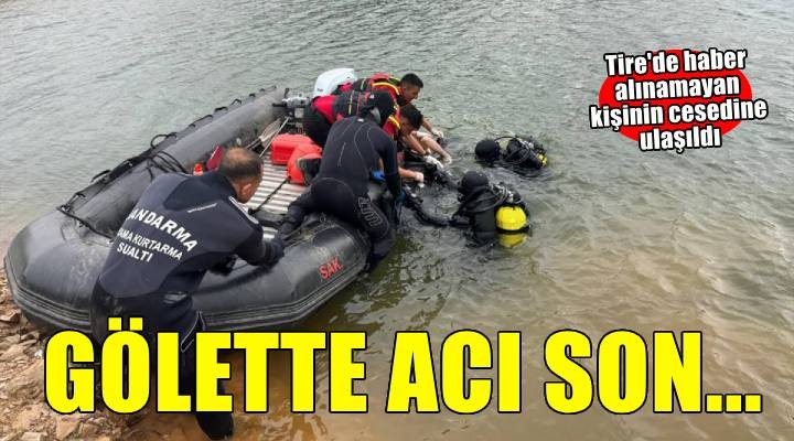 İzmir'de haber alınamayan kişinin cesedi gölette bulundu