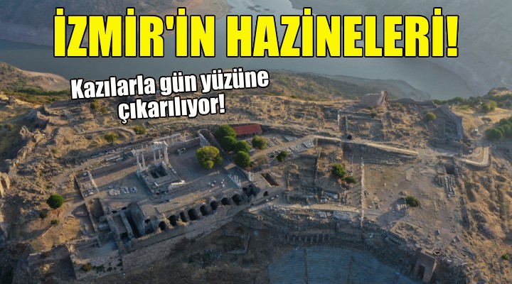''İzmir'in hazineleri'' kazılarla gün yüzüne çıkarılıyor!