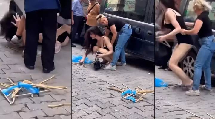 ''Sokakta böyle çıplak gezmeyin'' deyip saldırdı!