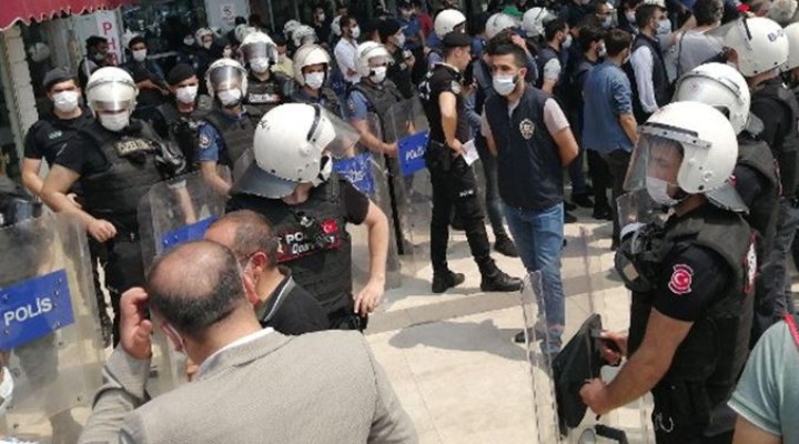Yürüyüş başlamadan HDP'li 9 kişi gözaltına alındı