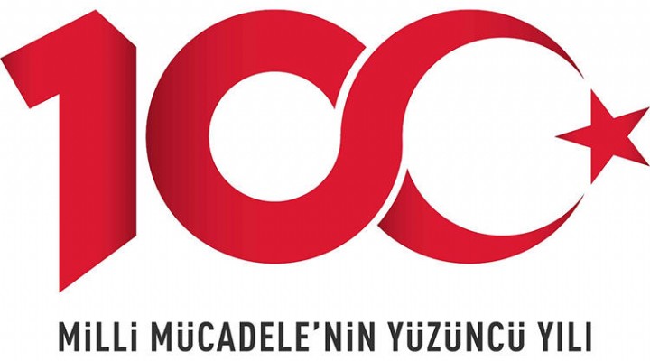 100'ncü yıla özel logo
