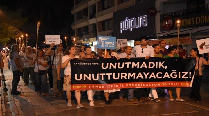 17 Ağustos'u anıp İzmir'i uyardılar...