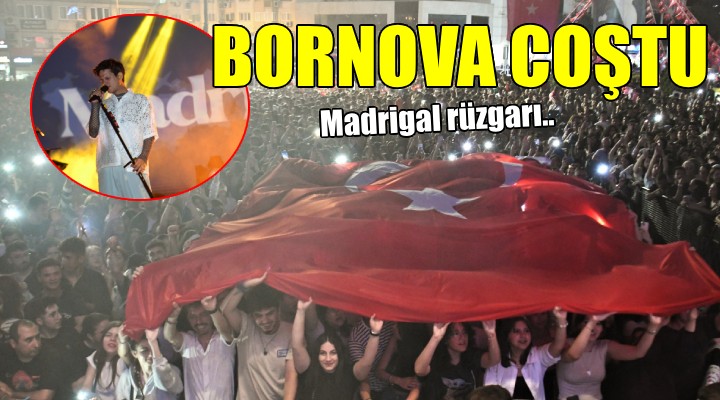 19 Mayıs coşkusu Bornova'yı sardı