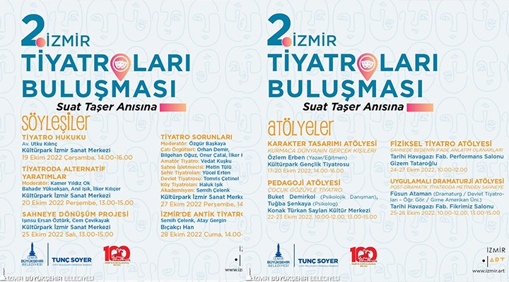 2. İzmir Tiyatroları Buluşması başlıyor