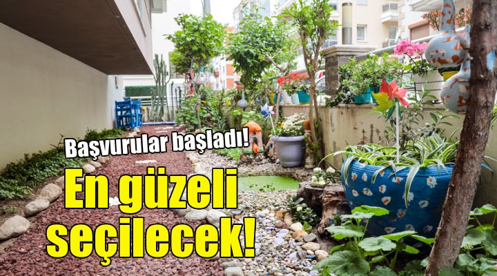 21. En Güzel Balkon Bahçe Yarışması'na başvurular başladı!