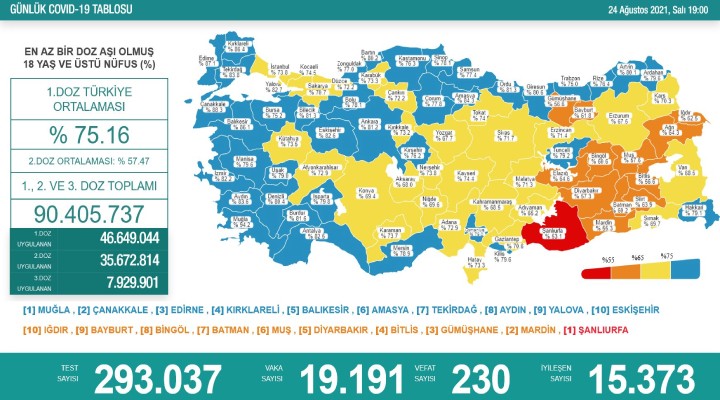 230 kişi daha yaşamını yitirdi