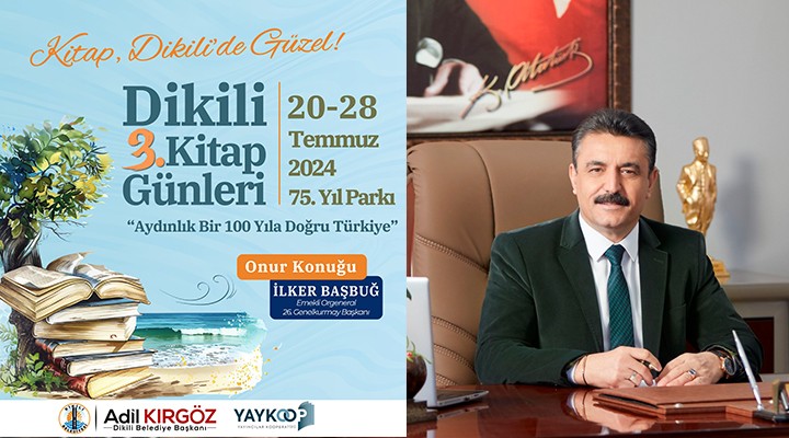 3. Dikili Kitap Günleri başlıyor