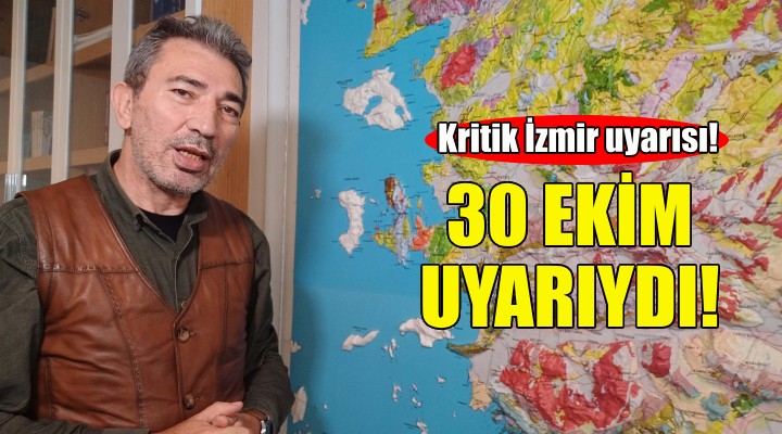30 Ekim uyarıydı... İzmir'de henüz deprem olmadı!