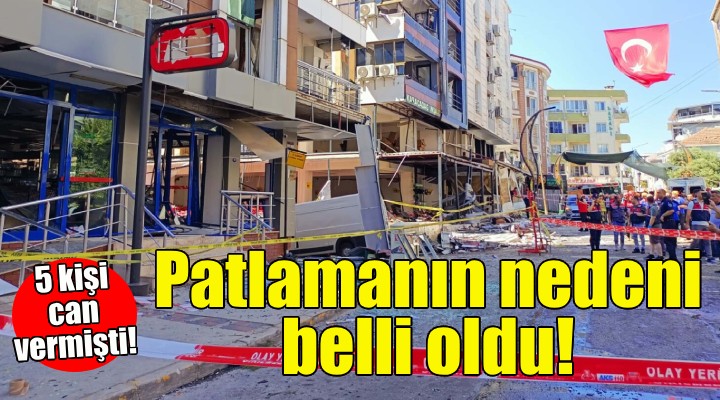 5 kişi can vermişti... Patlamanın nedeni belli oldu!