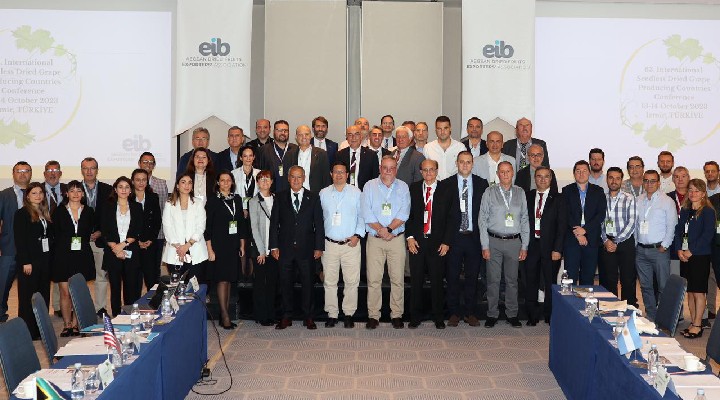 63. Uluslararası Kuru Üzüm Konferansı İzmir'de yapıldı