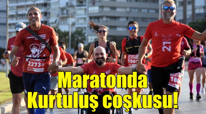 9 Eylül İzmir Yarı Maratonu'nda kurtuluş coşkusu!