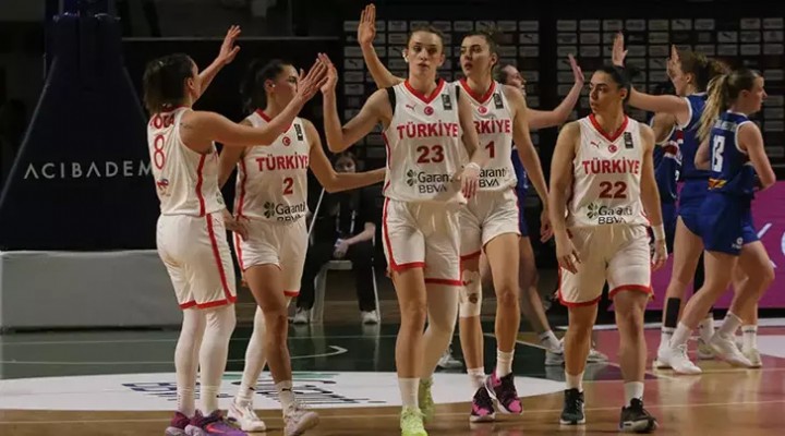 A Milli Kadın Basketbol Takımı, İzlanda'yı da yenerek 5'te 5 yaptı