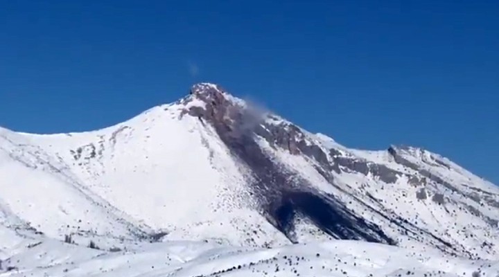 AFAD'dan 'Volkanik dağ' açıklaması...