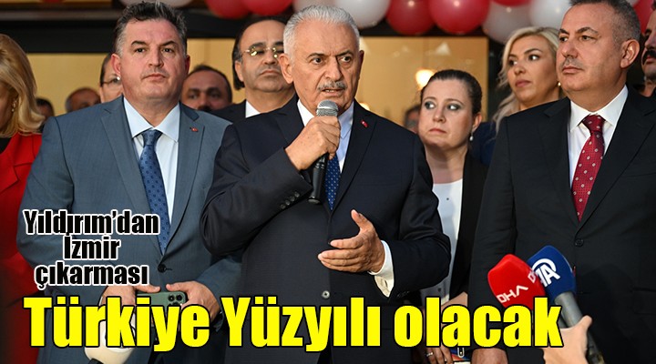 AK Parti Genel Başkanvekili Yıldırım,İzmir'de incelemelerde bulundu