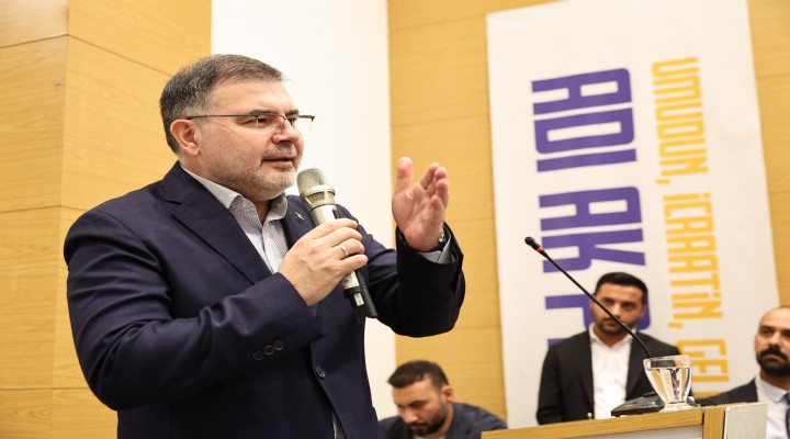 AK Parti İzmir İl Başkanı Saygılı, İlçe Danışma Meclisi'nde konuştu