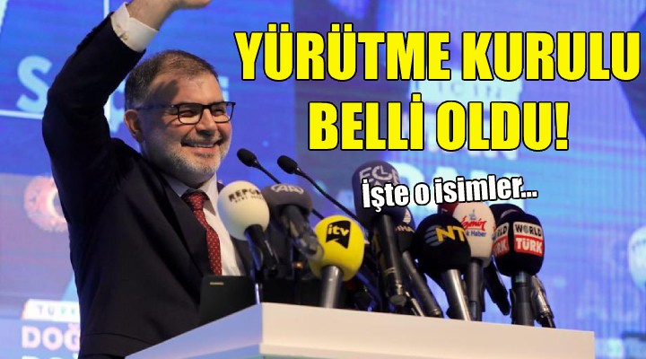 AK Parti İzmir'de Yürütme Kurulu'ndaki isimler belli oldu!