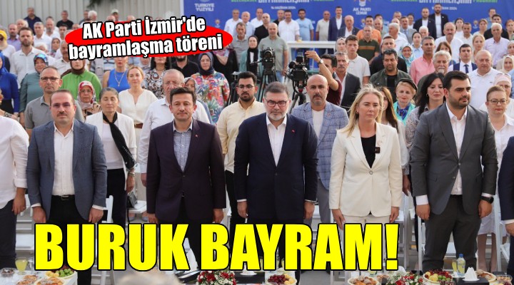 AK Parti İzmir'de bayramlaşma töreni...