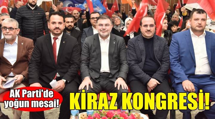 AK Parti İzmir'de kongre mesaisi sürüyor!