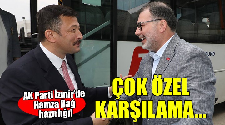 AK Parti İzmir'den Hamza Dağ'a özel karşılama programı...