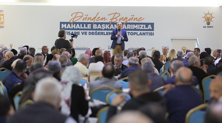 AK Parti İzmir'den mahalle başkanları buluşması