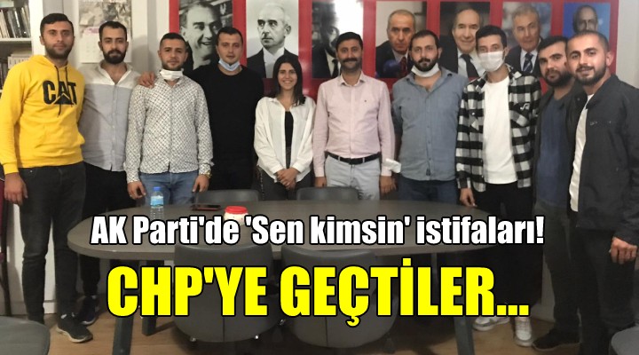 AK Parti'de 'Sen kimsin' istifaları! CHP'ye geçtiler...