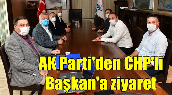 AK Parti'den CHP'li Başkan'a ziyaret!