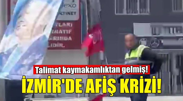 AK Parti'den 'Erdoğan'ın afişleri söküldü' iddiası!