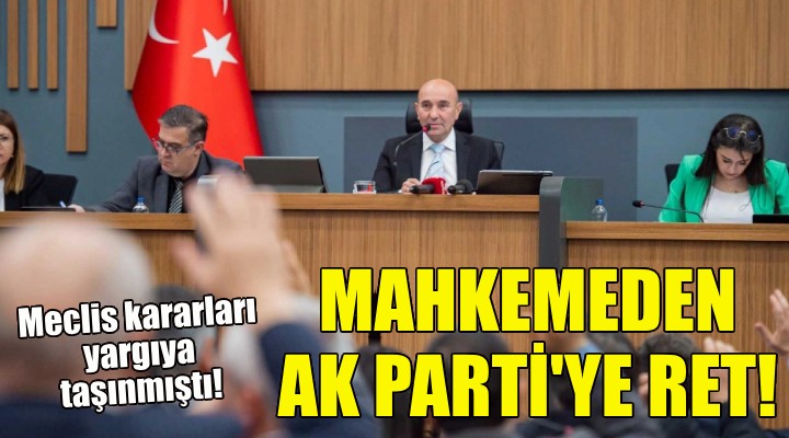 AK Parti yargıya taşımıştı... Mahkemeden Büyükşehir Meclisi kararı!