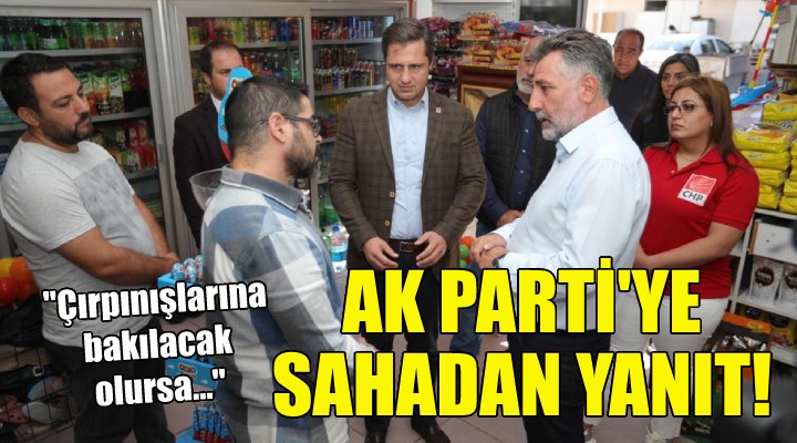 CHP'den Bayraklı çıkarması... Deniz Yücel ve Başkan Sandal'dan AK Parti'ye sahadan yanıt!