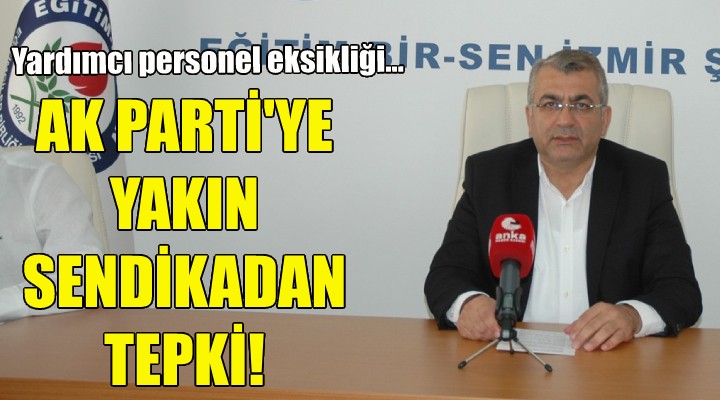 AK Parti'ye yakın sendikadan tepki!