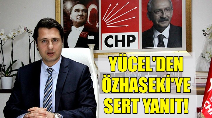 AK Partili Özhaseki'ye İzmir'den sert yanıt
