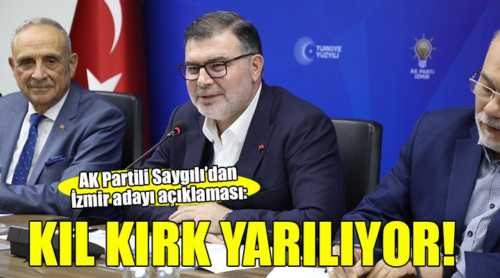 AK Partili Saygılı'dan 30 ilçe ve Büyükşehir mesajı...