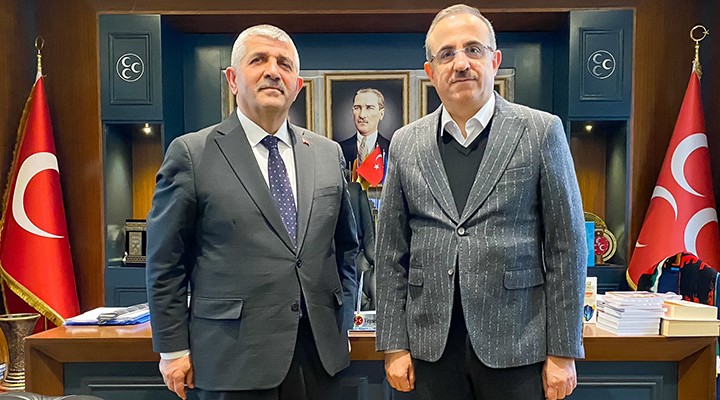 AK Partili Sürekli'den MHP'li Şahin'e ziyaret