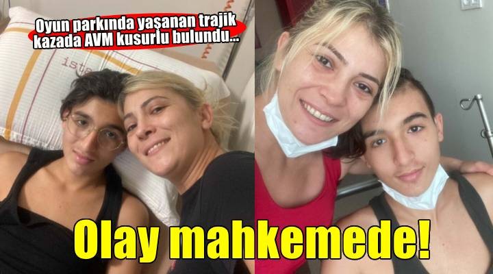 AVM'deki oyun parkında epilepsi hastası Hüseyin'in yaralandığı olay mahkemeye taşındı