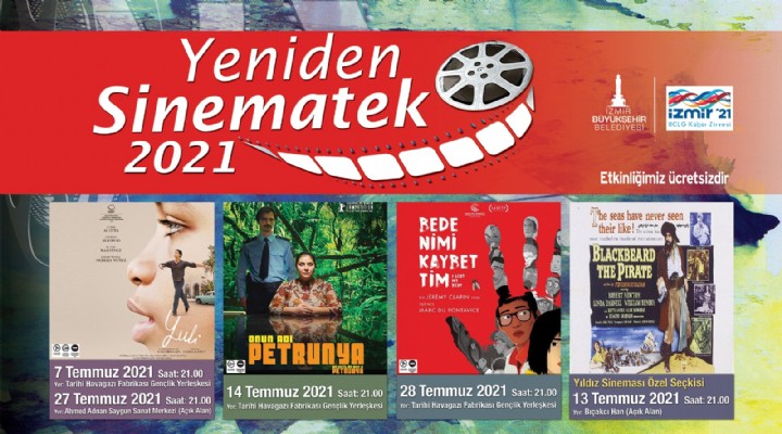 Açık havada sinema keyfi!