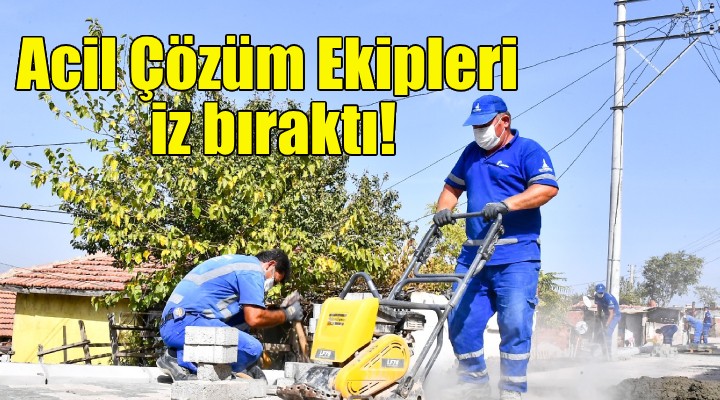 Acil Çözüm Ekipleri İzmir’e iz bıraktı!